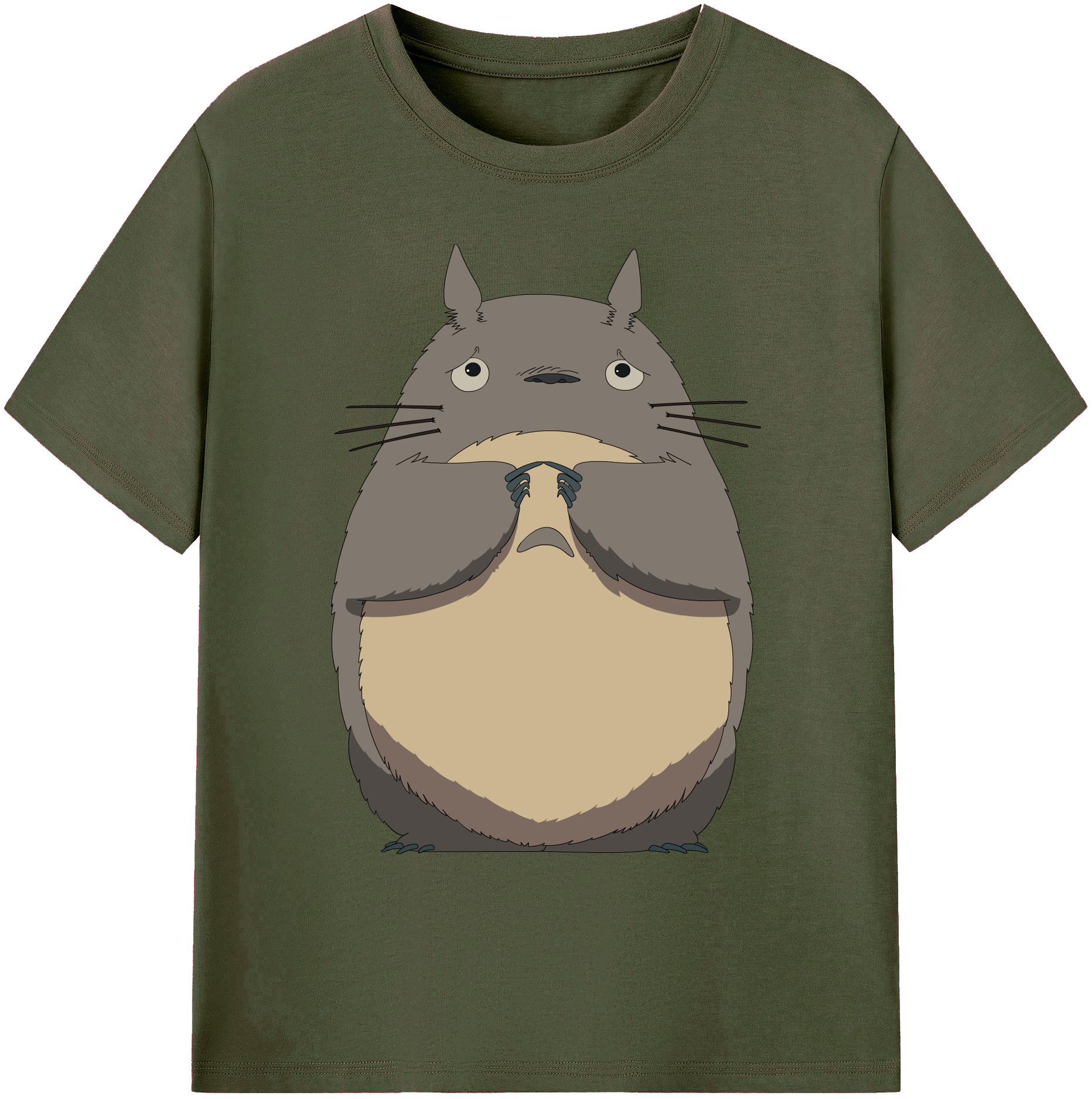（画像用） となりのトトロ 草壁メイ 草壁サツキ My Neighbor Totoro Satsuki Kusakabe Mei Kusakabe 綿100％ メンズ半袖Tシャツ｜肌触りやわらか＆通気性